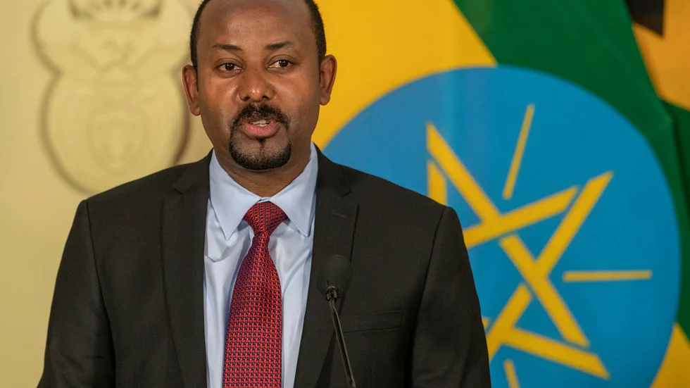 Etiopiens premiärminister Abiy Ahmed. Arkivbild.