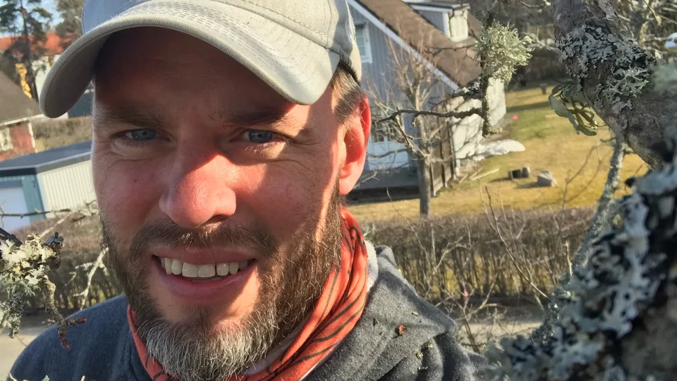 Lars Fröberg driver företaget Södermanlands Trädgårdar i Stallarholmen.