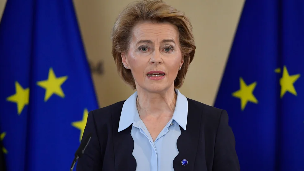 EU-kommissionens ordförande, Ursula von der Leyen.