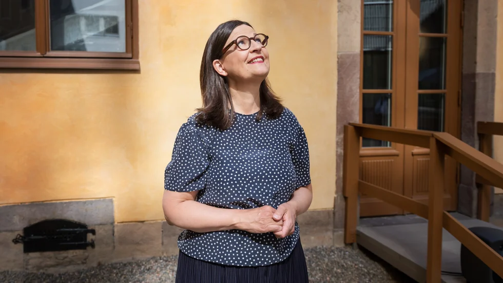 ANSVARIG. Utbildningsminister Anna Ekström (S) presenterade under regerings sommarfika förslag som ska leda till ordning och reda bland landets idrottsutbildningar.