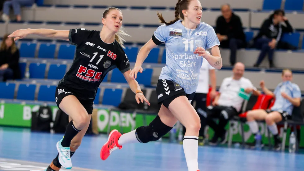 Sara Nordström och hennes Boden fick slita mot det kontringsstarka H65 Höör.