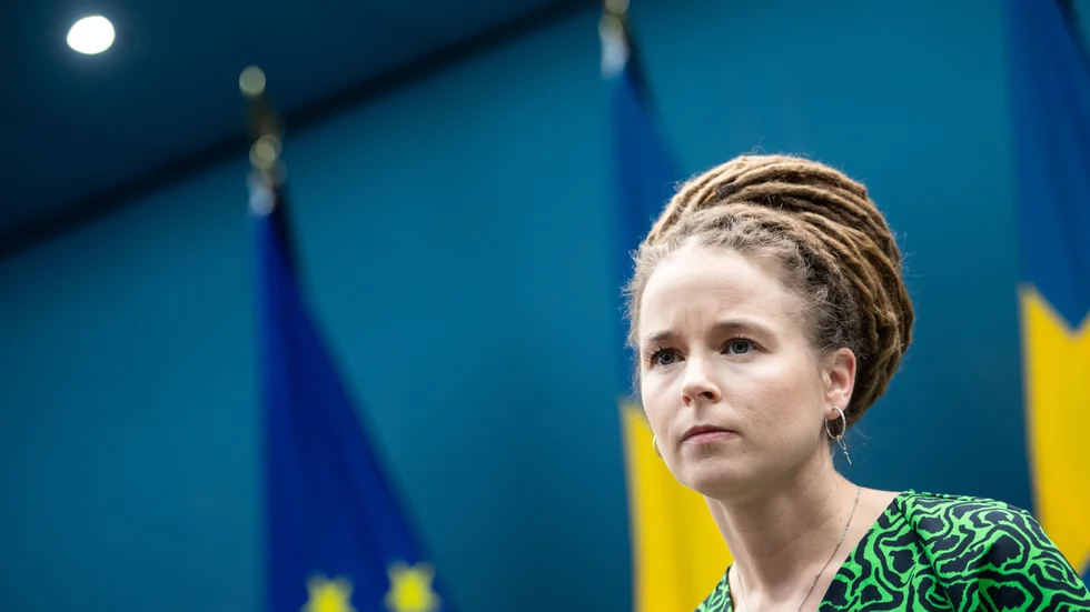 Kultur- och demokratiminister Amanda Lind (MP). Arkivbild.
