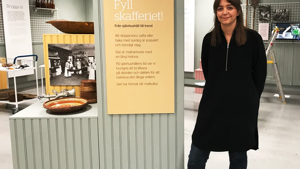 Elin Loord, antikvarie vid Sörmlands museum, säger att mathantverk blivit mer poppis under coronapandemin.