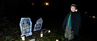 Halloween firades med spökvandring