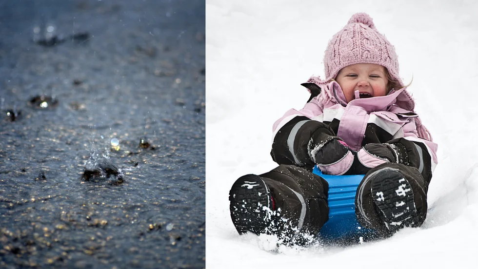 Mycket av snötäcket som ligger över Östergötland kommer nu att smälta bort. 