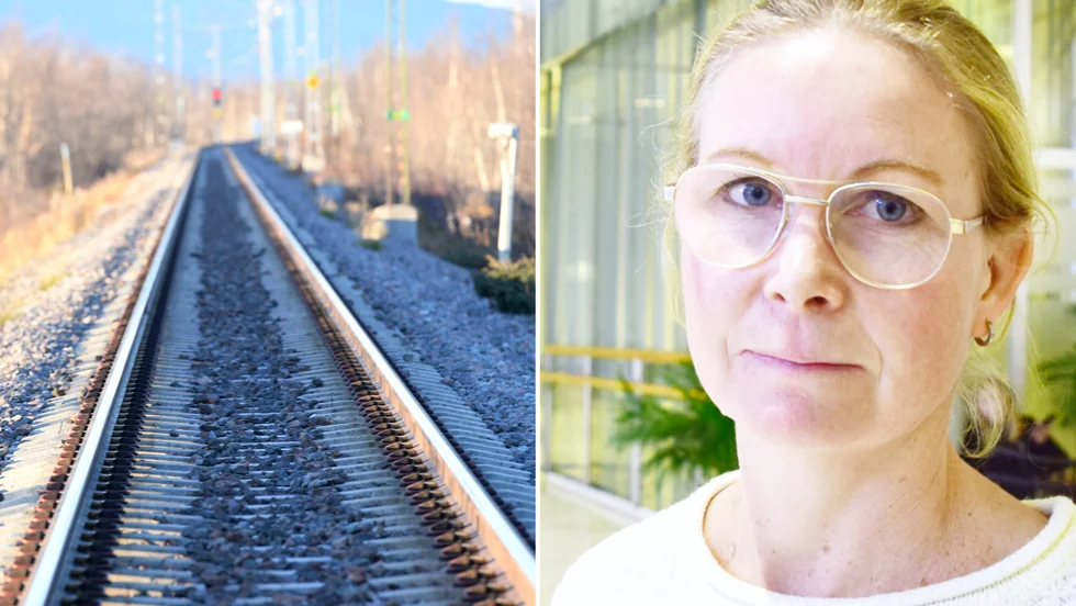 Enligt Maria Erlandsson fortsätter arbetet med Norrbotniabanan mellan Umeå och Skellefteå precis som planerat.
