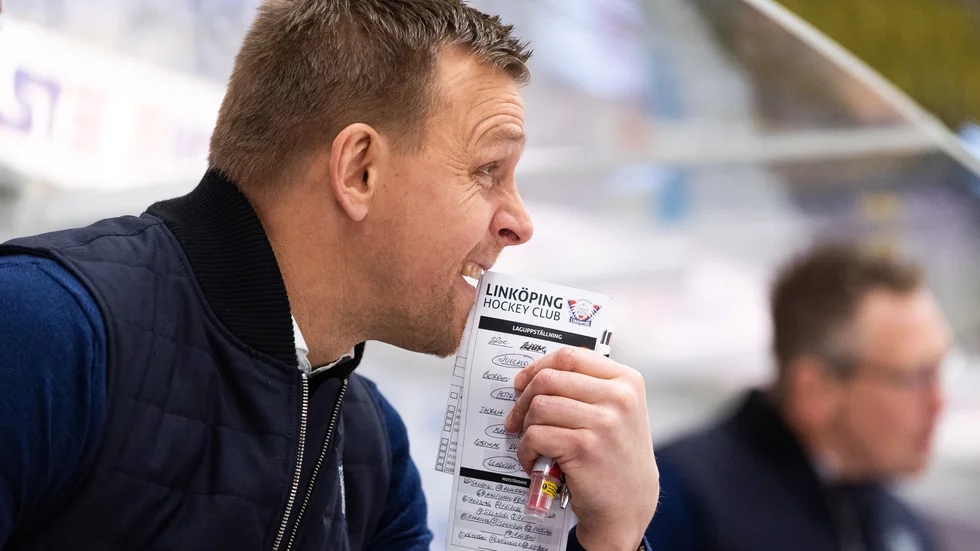 Bert Robertsson ser fram emot torsdagsmatchen mot topplaget Rögle, hemma i Saab arena.