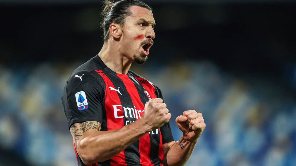 Zlatan Ibrahimovic är skyttekung i italienska ligan den här säsongen. Arkivbild.