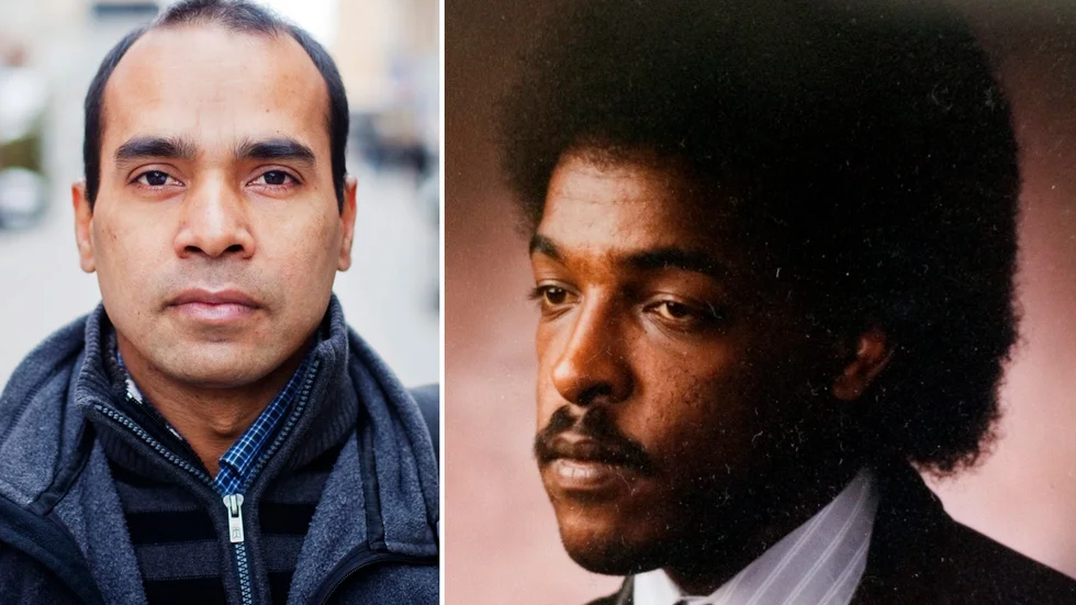 Anisur Rahman (till vänster), författare och Uppsalabo, önskar att Dramatikerförbundet hade kunnat fatta ett förhandsbeslut om att erbjuda Dawit Isaak ett hedersmedlemskap.
