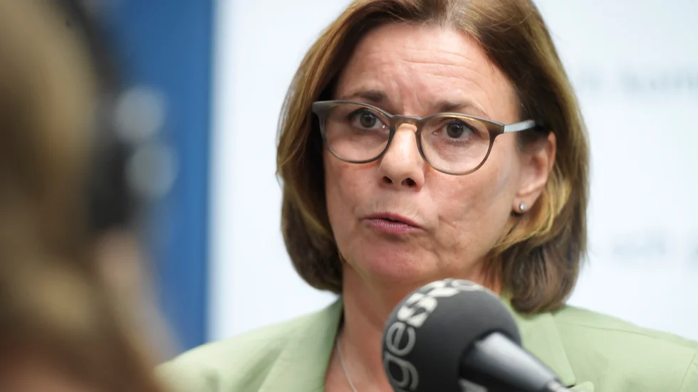 Miljöminister Isabella Lövin (MP). Arkivbild.