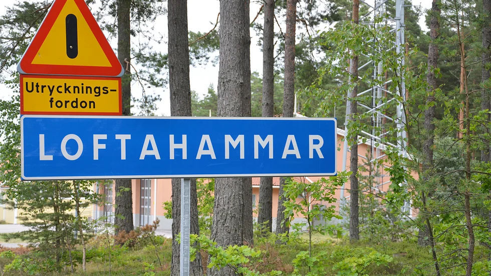 Vattenverket i Loftahammar är det enda i kommunen som har PFAS-ämnen i dricksvattnet.