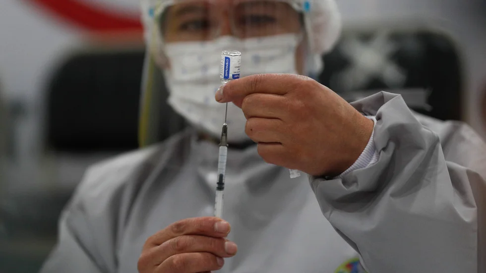 Det ryska covid 19-vaccinet Sputnik ger 91,6 procents skydd, enligt en studie som nu publicerats i medicinska tidskriften The Lancet. Arkivbild.