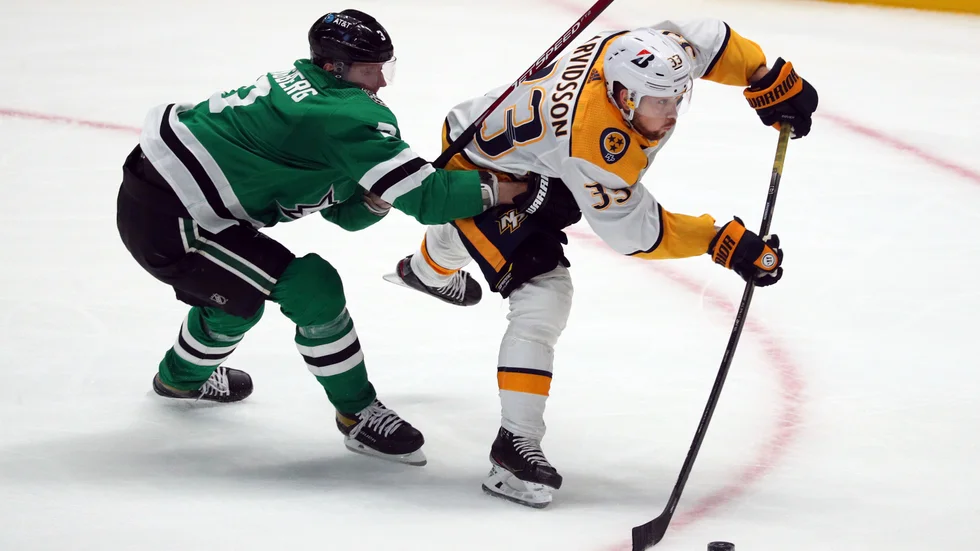 Två poäng för Viktor Arvidsson. John Klingberg, Dallas, hade en assist. 