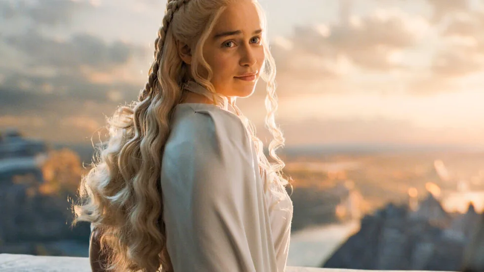 Emilia Clarke i "Game of thrones". Arkivbild.