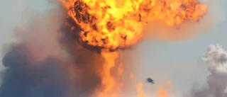Space X-raket exploderade vid landning