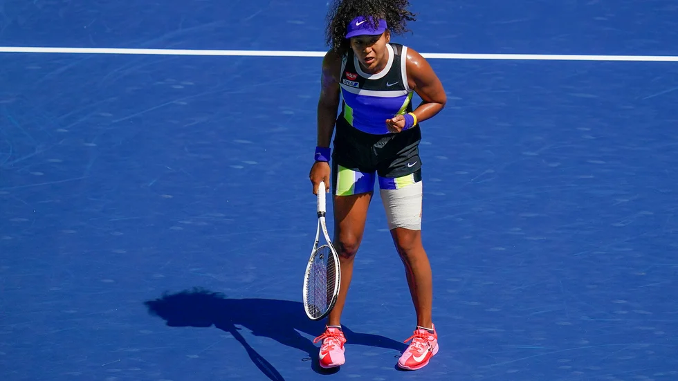 Naomi Osaka, US Open-mästare 2018, är ännu med i kampen om årets grand slam-titel i New York.