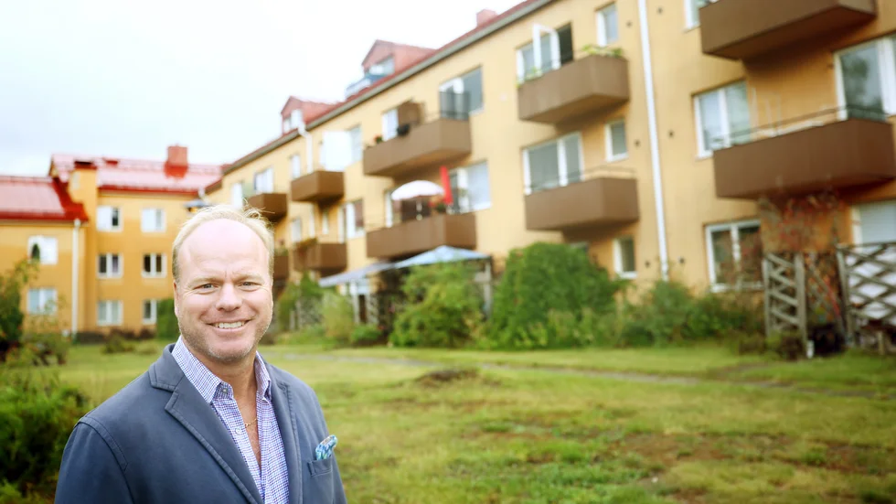 "Eskilstuna är jätteintressant, målet är att bygga upp ett fastighetsbestånd på 500 lägenheter här", säger Mikael Rånes, förvaltningschef och ansvarig för den operativa delen på Amasten.