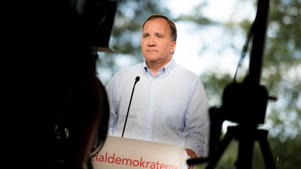 Stefan Löfven. 