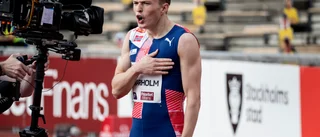Rekordjagande Warholm influgen på Bolt-manér