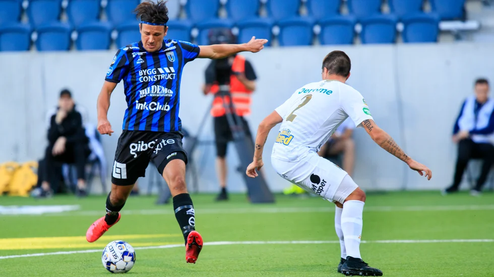 Stefano Vecchia gjorde två mål när Sirius spelade 3–3 hemma mot Varberg.