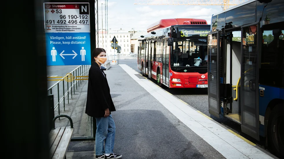 Kollektivtrafiken har drabbats hårt ekonomiskt av det minskade resandet på grund av coronapandemin. Arkivbild.