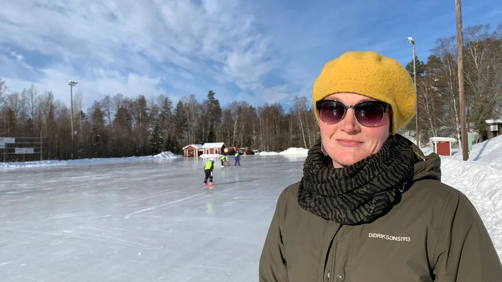 Sofie Häggström är en flitig bibliotekskund. Hon knarkar böcker, säger hon.