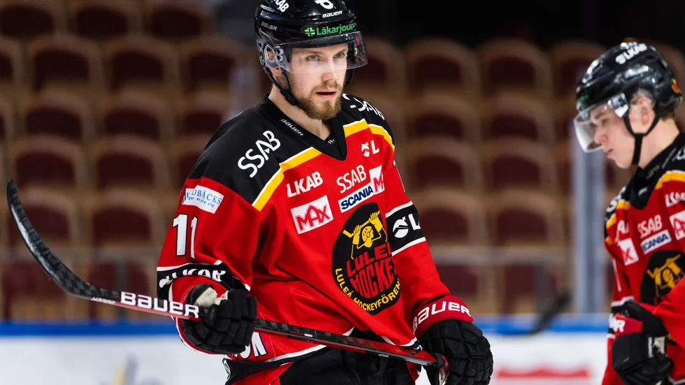 Petter Emanuelsson fick spela 07:08 i sin comeback.
