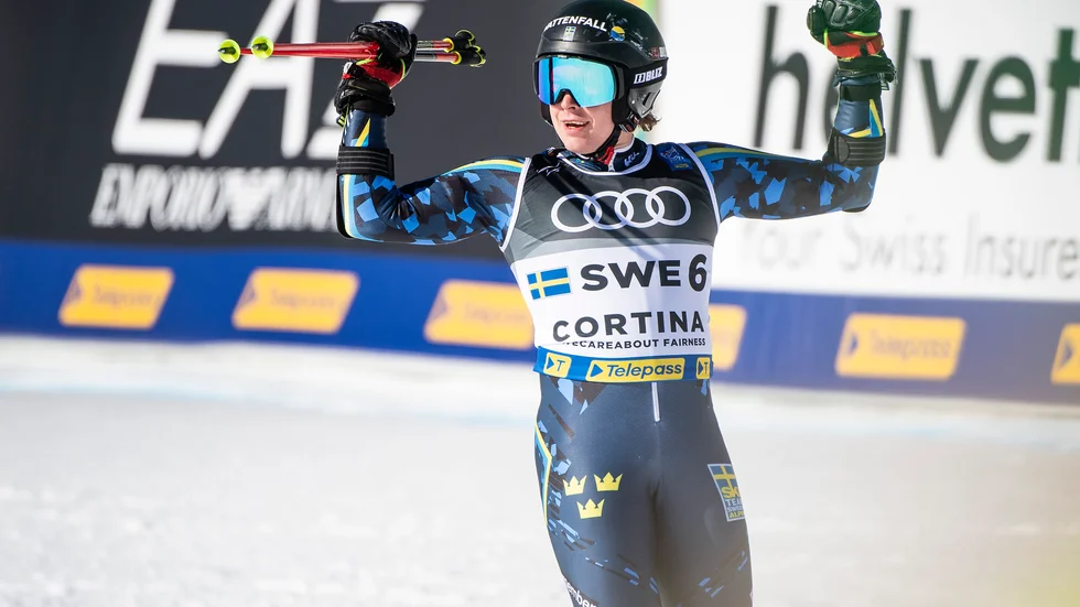 Kristoffer Jakobsen ingick i det svenska laget som under onsdagen tog Sveriges första medalj under VM i Cortina d'Ampezzo.