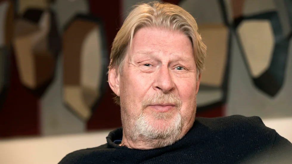 Rolf Lassgård trivdes med att filma i Älvsbyn även under pandemin. "Det var ju lugnaste platsen i Sverige när vi var där", säger han.