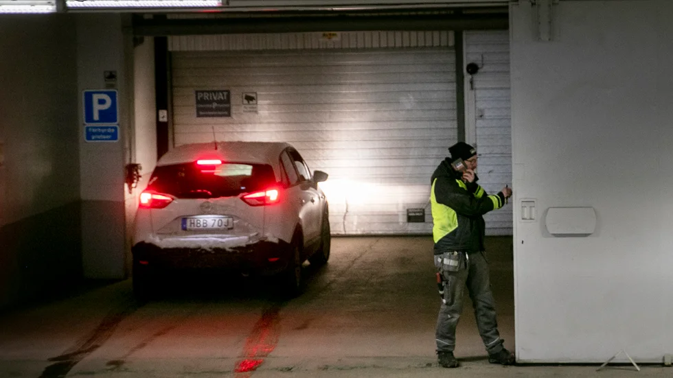På fredagen var det strömlöst i stora delar av Nyköping, bland annat i parkeringsgaraget under Cityarkaden