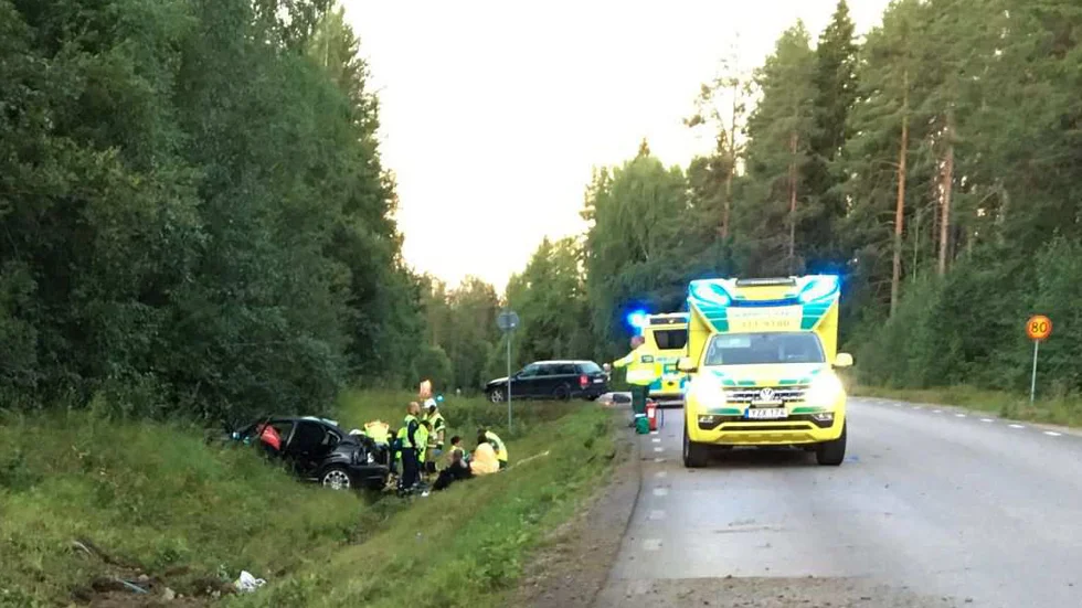 Flera personer skadades i samband med en trafikolycka där föraren druckit alkohol. (Arkivbild)