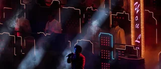 The Weeknd bjöd på coronasäker halvtidsshow
