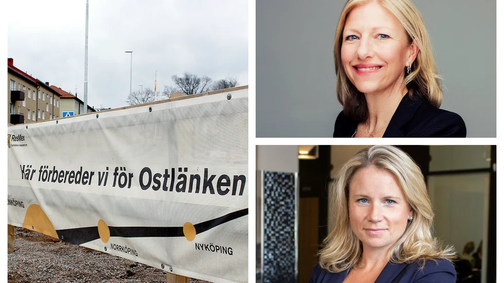Östsvenska Handelskammaren avfärdar helt idén om stationslägen utanför stadskärnorna, skriver Pia Carlgren, tillförordnad vd och Maria Björk Hummelgren, näringspolitisk chef vid Östsvenska Handelskammaren.