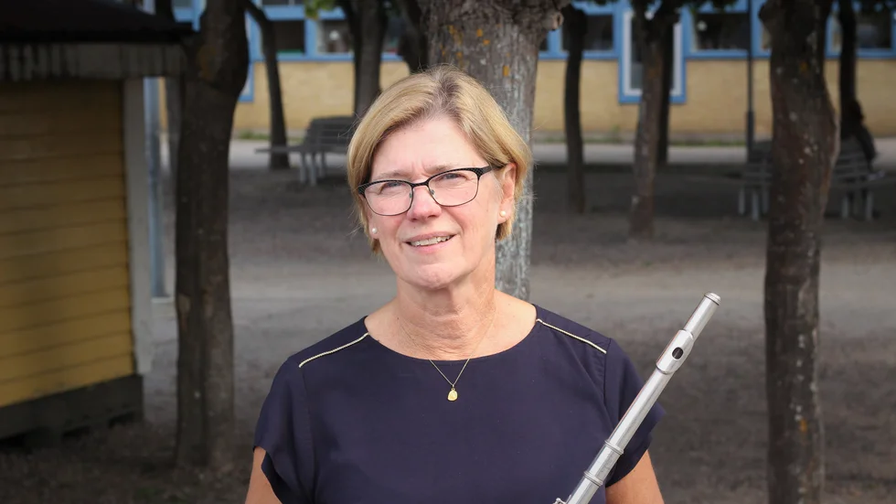 Kulturskolans rektor Pia Karell berättar att de återigen kommer att gå över till distansundervisning.