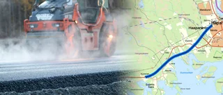 Begränsad framkomlighet när väg byggs om