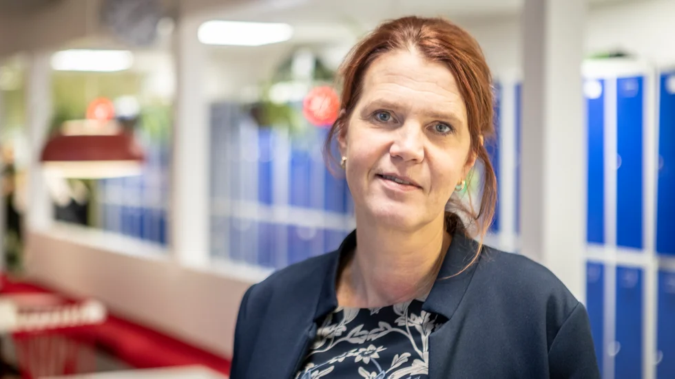 Anna Engström är rektor för Guteskolans tre nya avdelningar på Herkulesvägen med plats för 75 barn.
