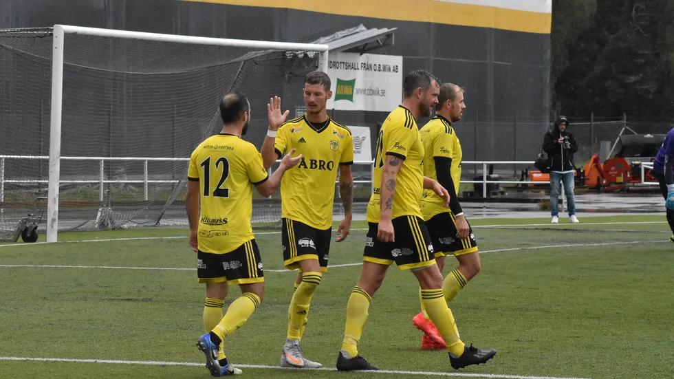 Mohammad Jafr gav VIF ledningen i den första halvleken.