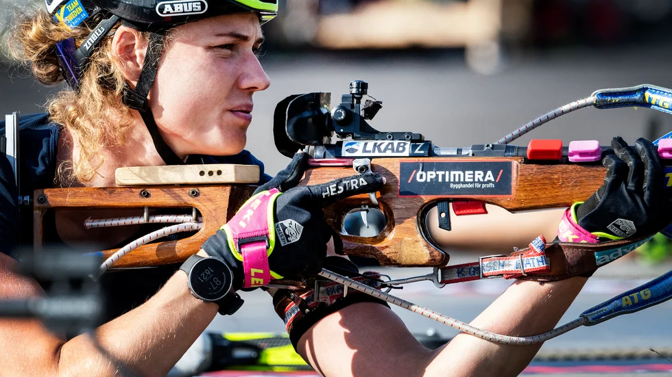 Hanna Öberg fick sin revansch på SM i rullskidskytte.