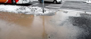 Ingen vittvätt efter läcka