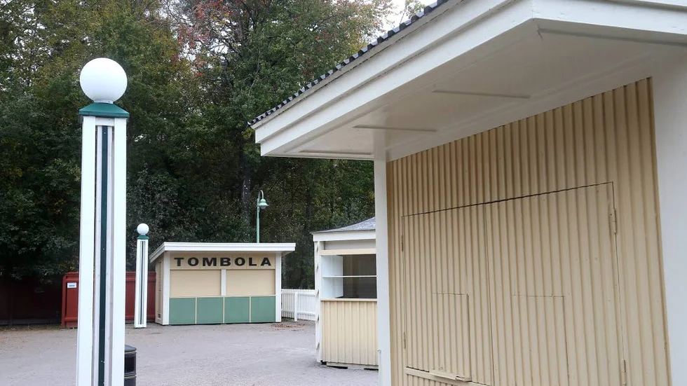 Folkets park, som numera flyttat över Malmslättsvägen till Gamla Linköping.