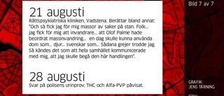 Så var timmarna innan vansinnesdådet