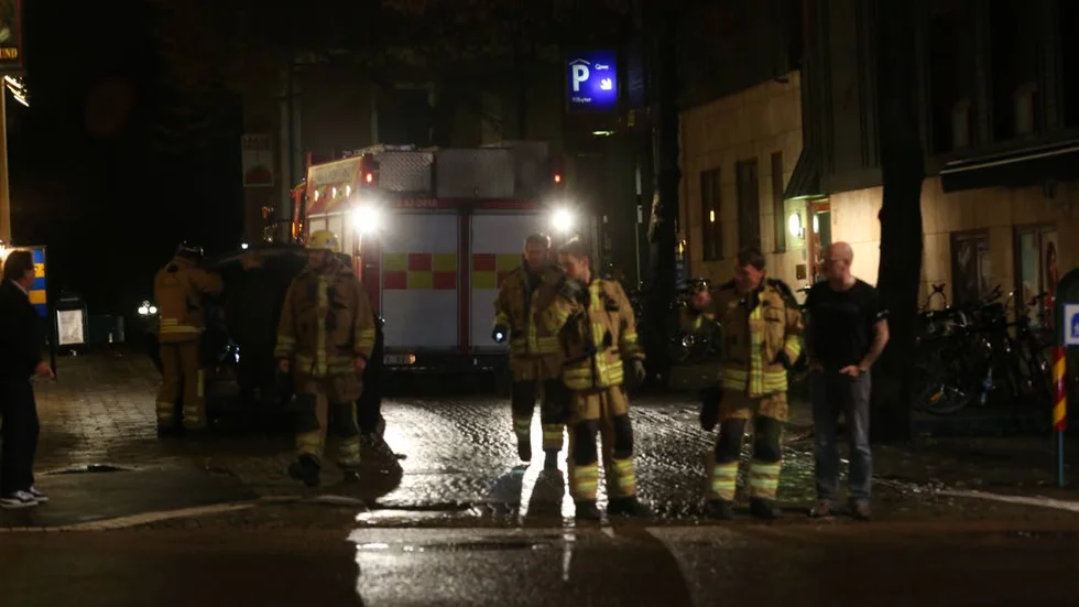 Sanering på Storgatan. Foto: Johnny Gustavsson.