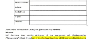 LHC i blåsväder efter bildavtal