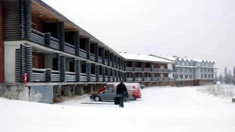 Här i snöparadiset Muonio samlas numera all världens skidelit för att träna.
