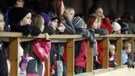 Ridhusets läktare var fullsatta på NSD-dagen.