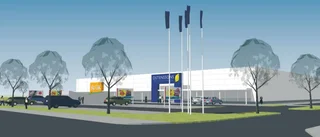 Så kommer Östenssons nya Skänningebutik att se ut