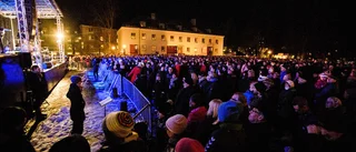 Nyårsfirare fyllde Borggården