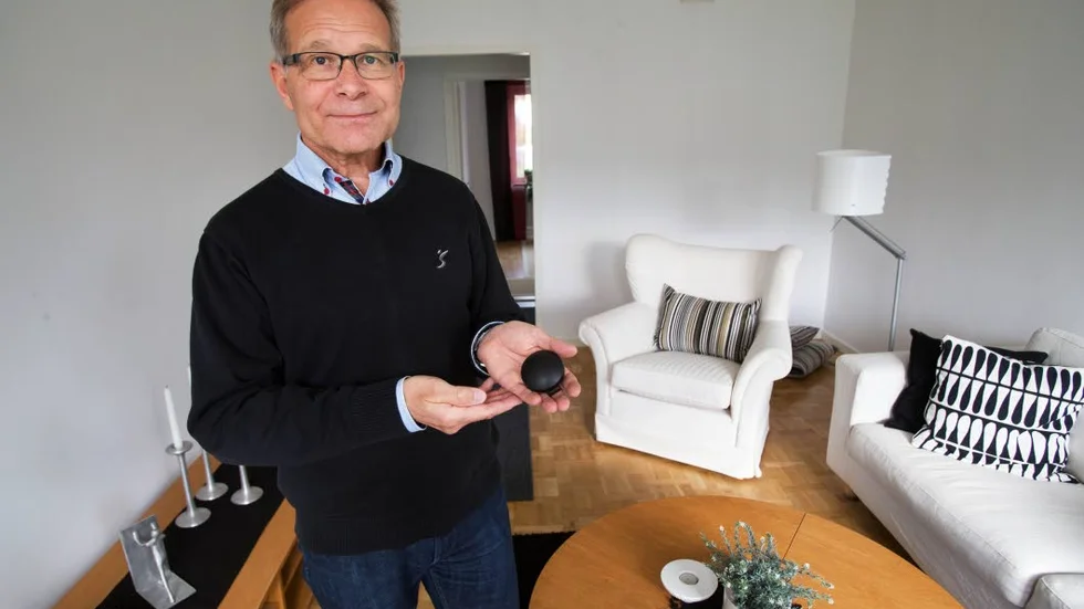 Trygghet. Dosan registrerar den osynliga och luktfria radongasen.