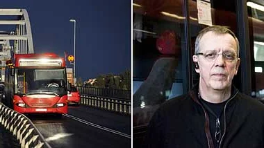 Ange Björk, vd för Luleå lokaltrafik.