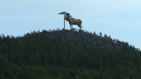Stoorn ska stå på gränsen mellan Norrbotten och Västerbotten. På torsdagen kom första pusselbiten på plats. (bilden är ett montage).